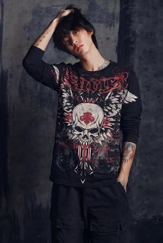 WINGED SKULL TEE®