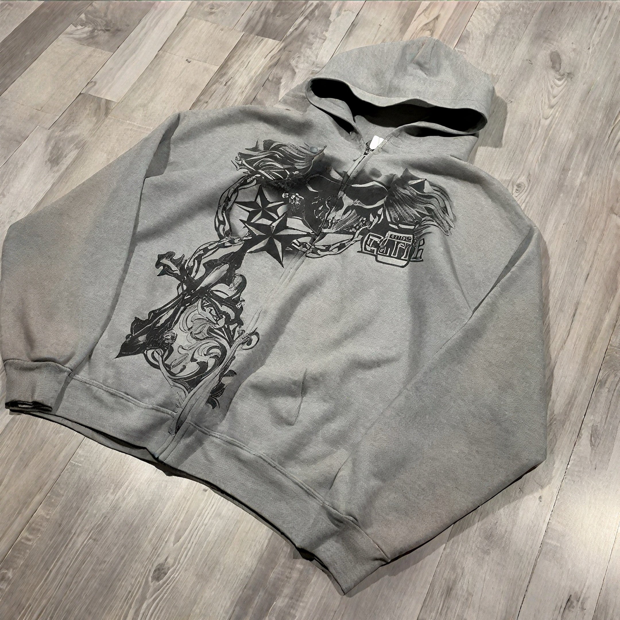 GHOST CHAIN ZIP HOODIE®
