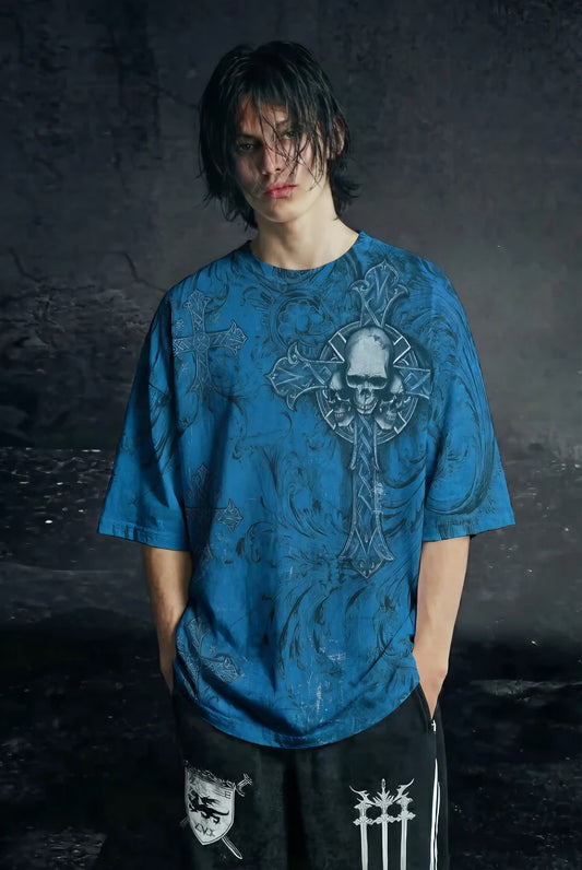 BLUE REAPER CROSS TEE®