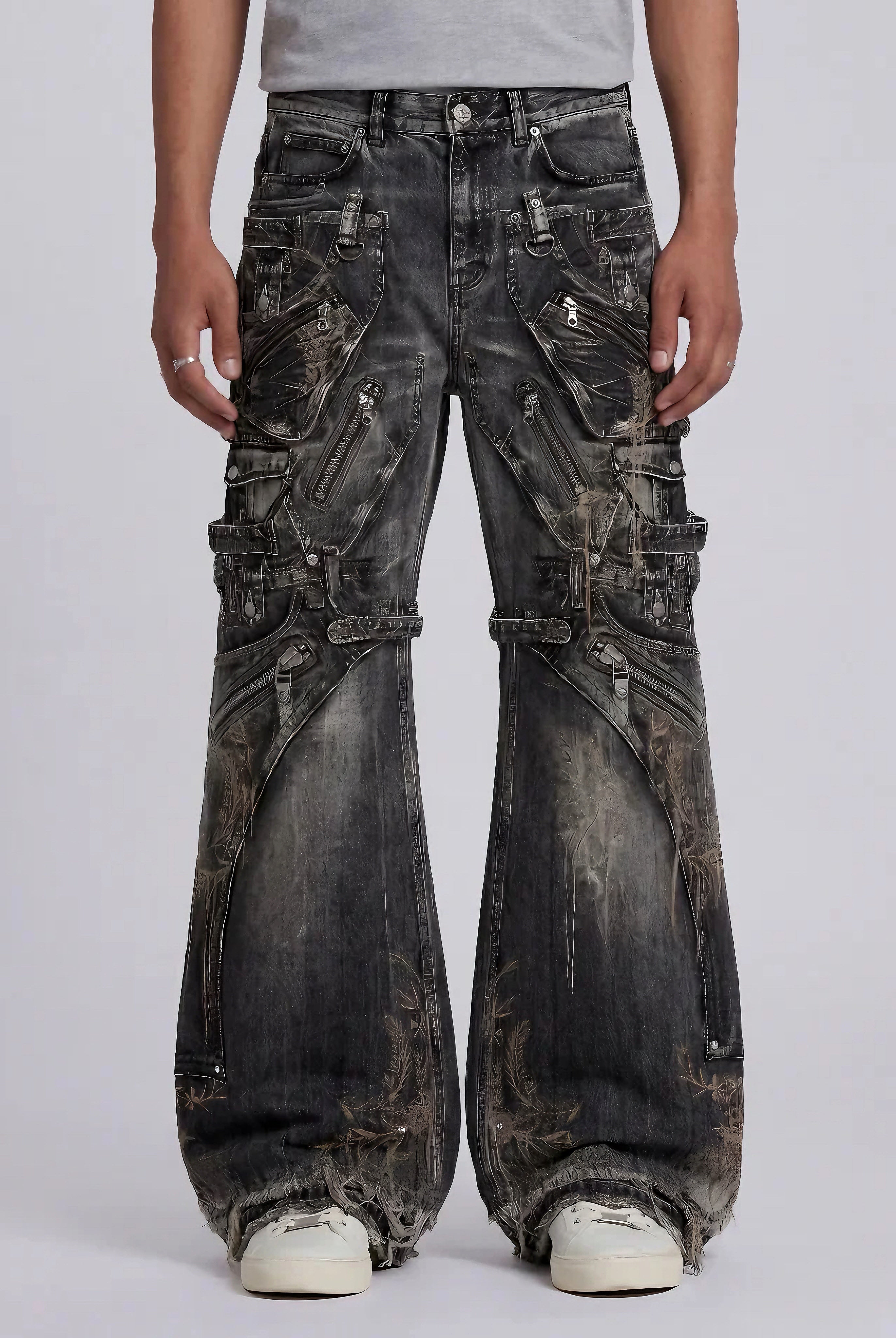 VINTAGE FLARE DISTRESS DENIM®