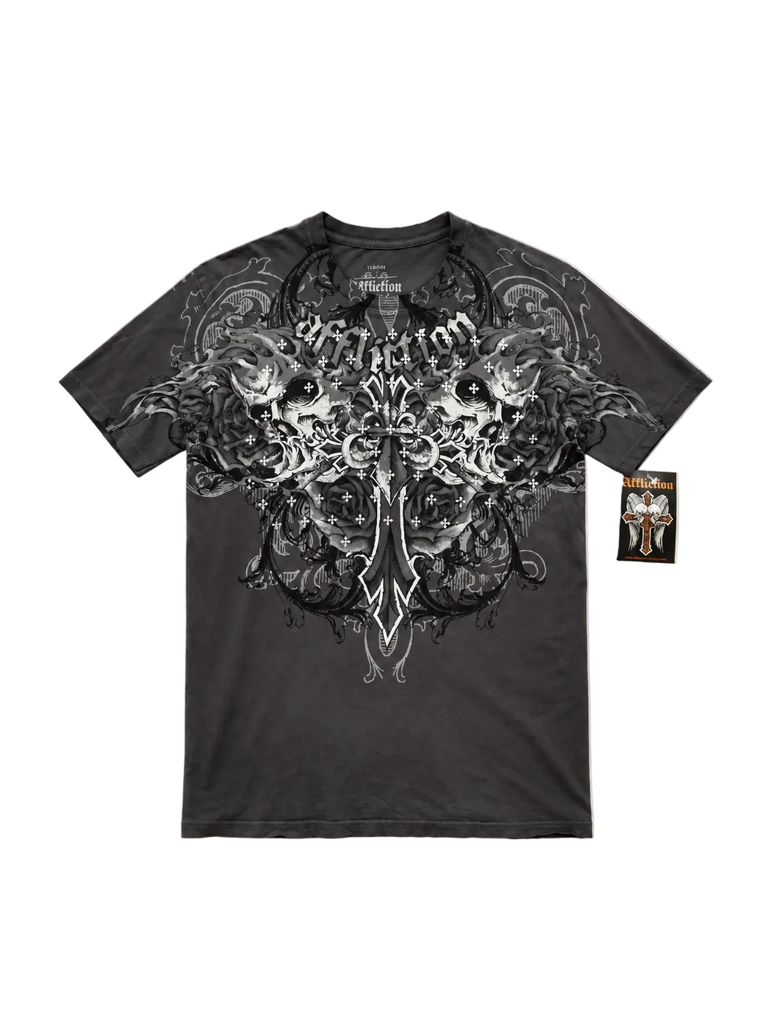 AFFLICTION GOTHIC SOUL REAPER TEE
