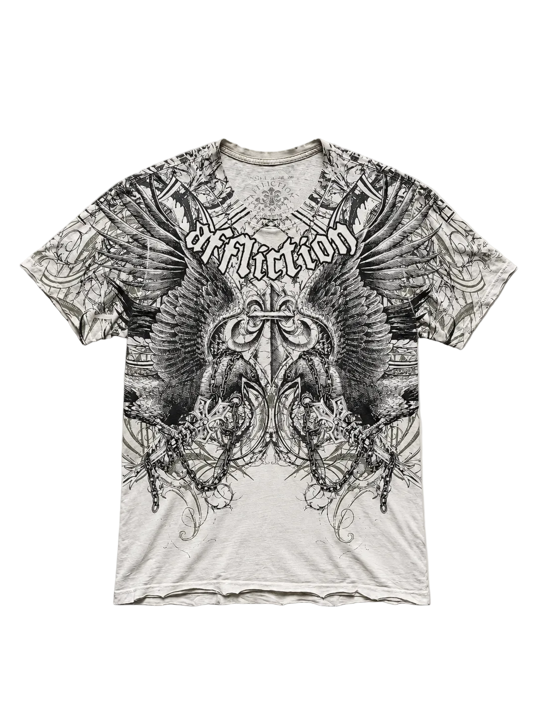 AFFLICTION CHAINED SERAPH TEE