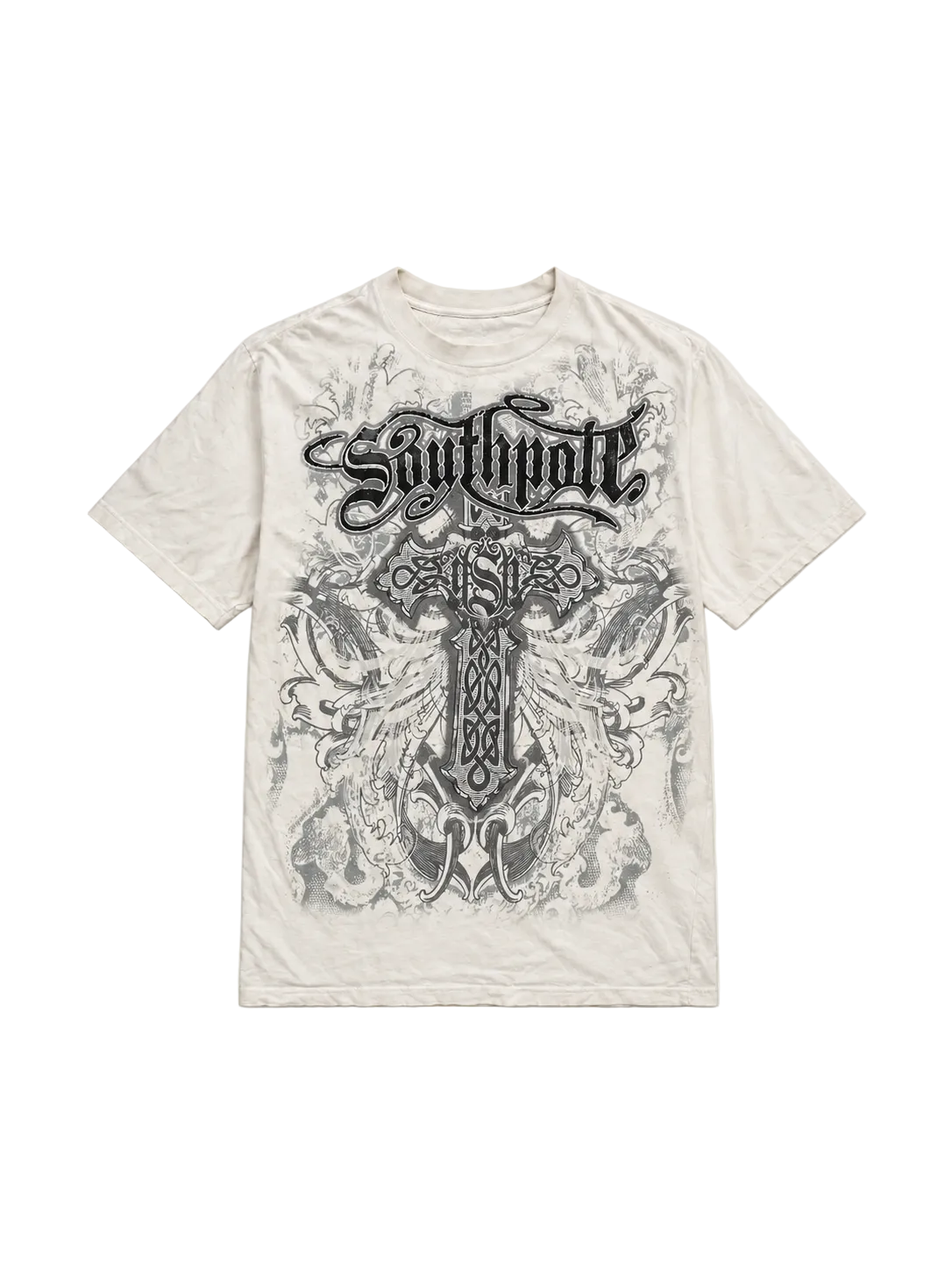 SOUTHPOLE SACRED RUIN CROSS TEE