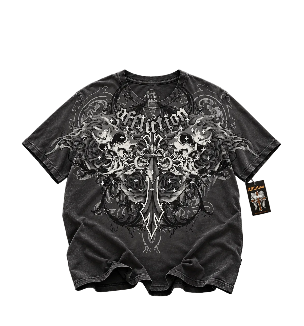 AFFLICTION GOTHIC SOUL REAPER TEE