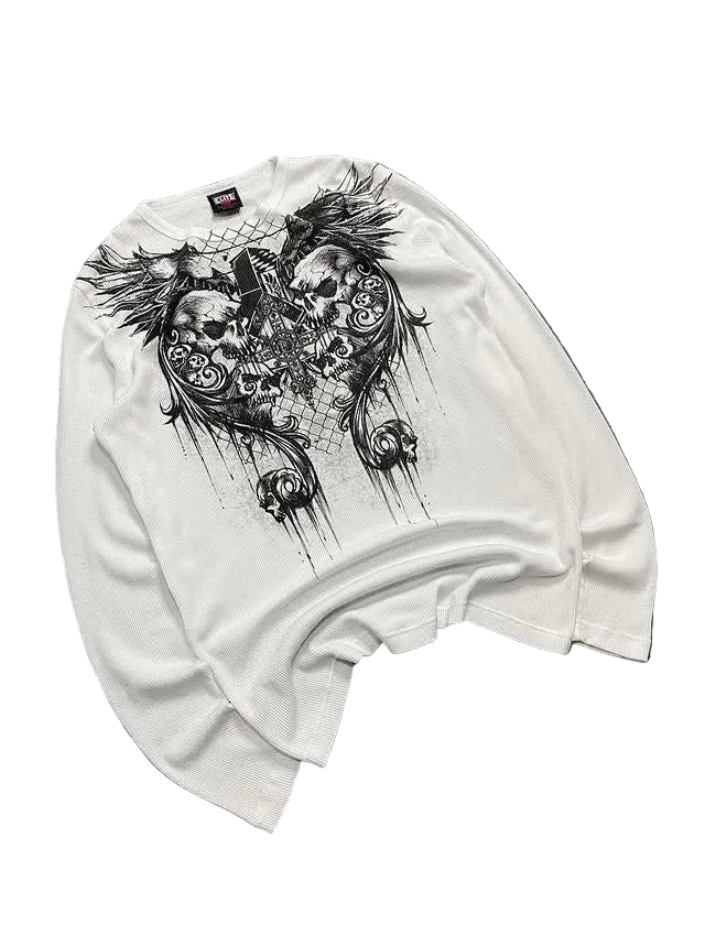 TWIN SKULL LONG SLEEVE®