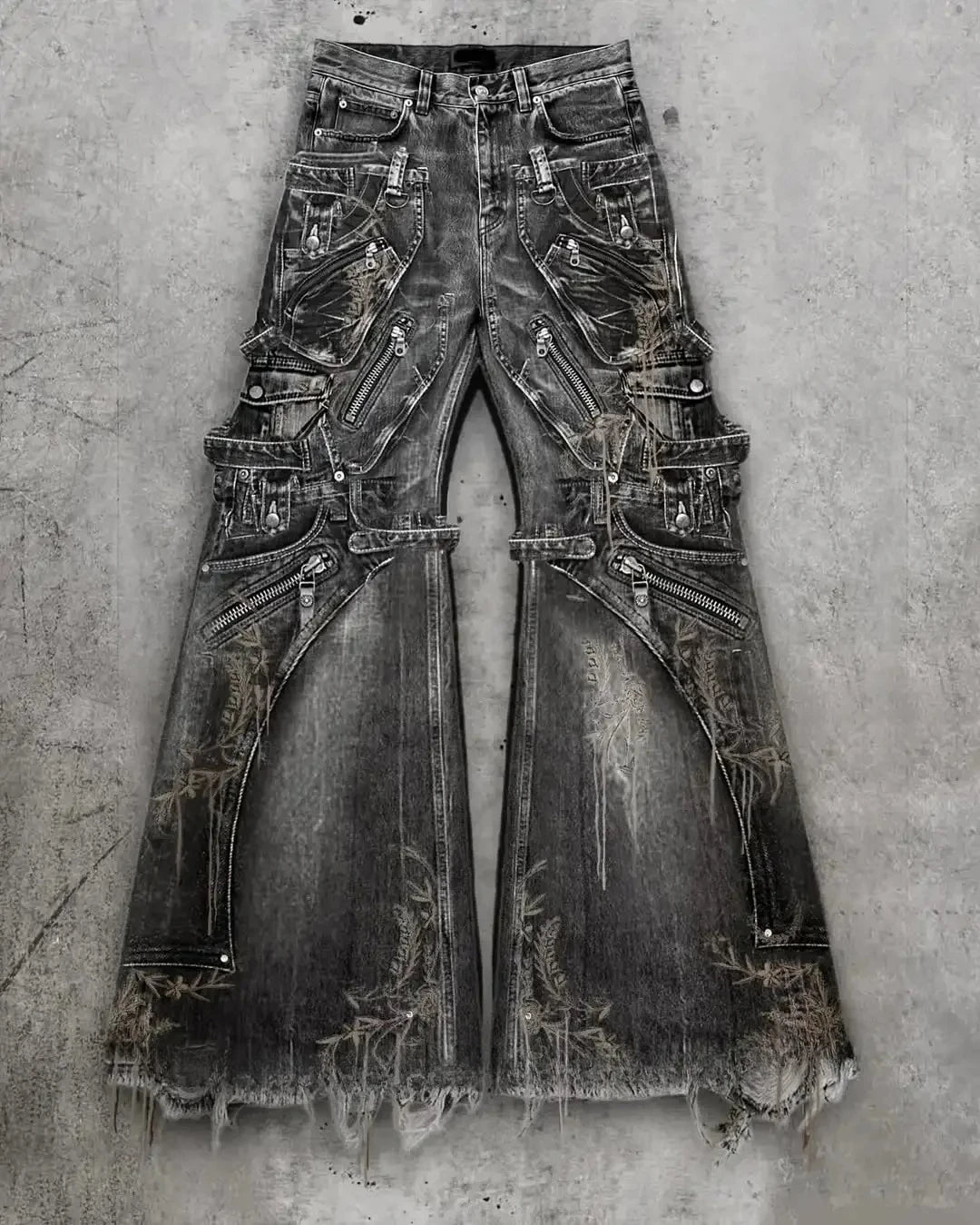 VINTAGE FLARE DISTRESS DENIM®