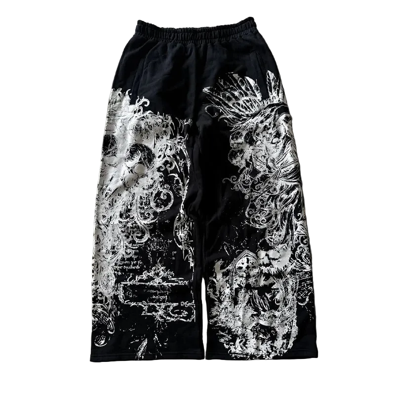 GRAVEYARD SKULL SWEATPANTS