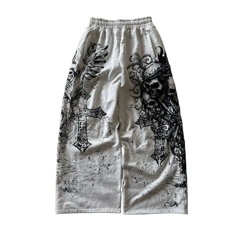 GRAVEYARD SKULL SWEATPANTS