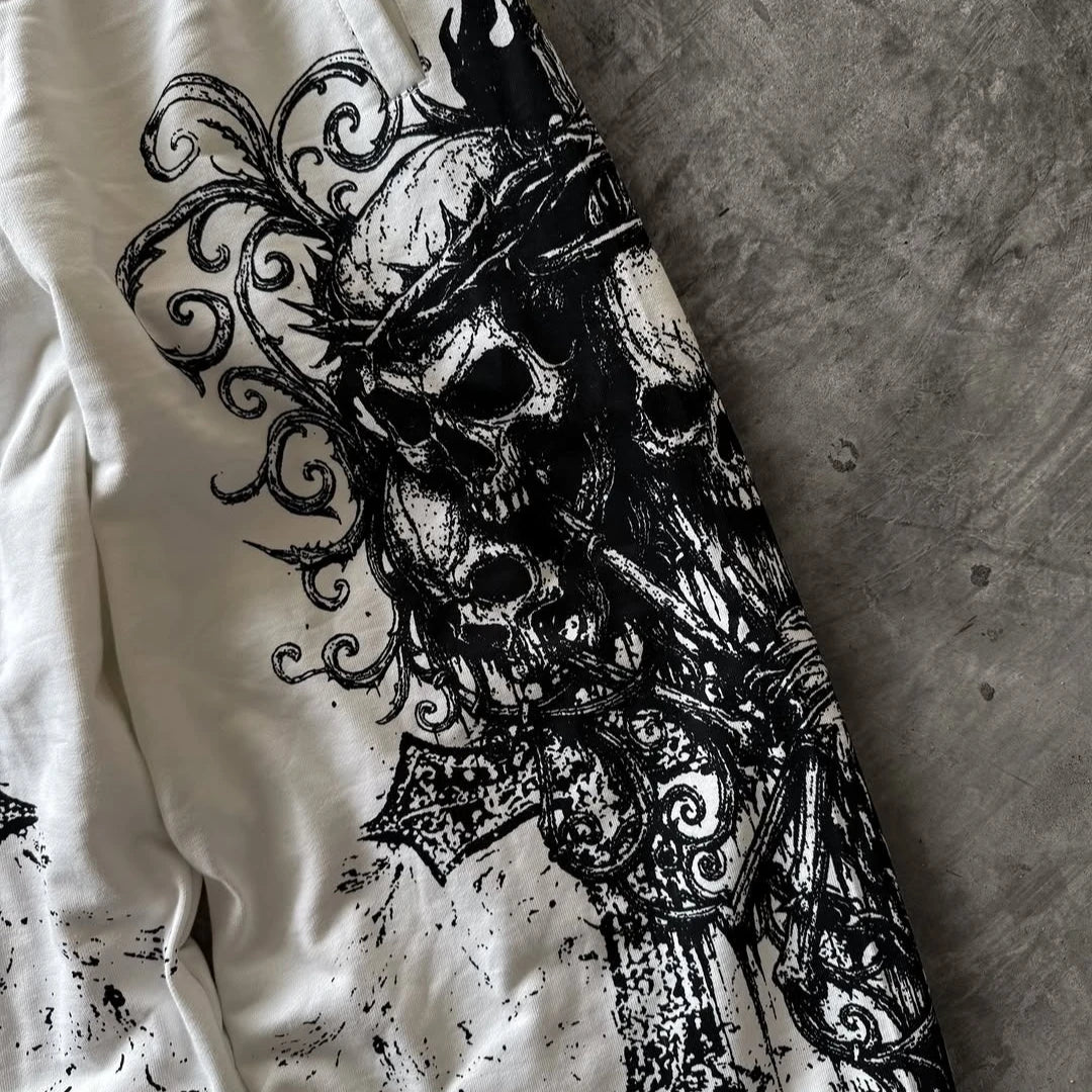 GRAVEYARD SKULL SWEATPANTS